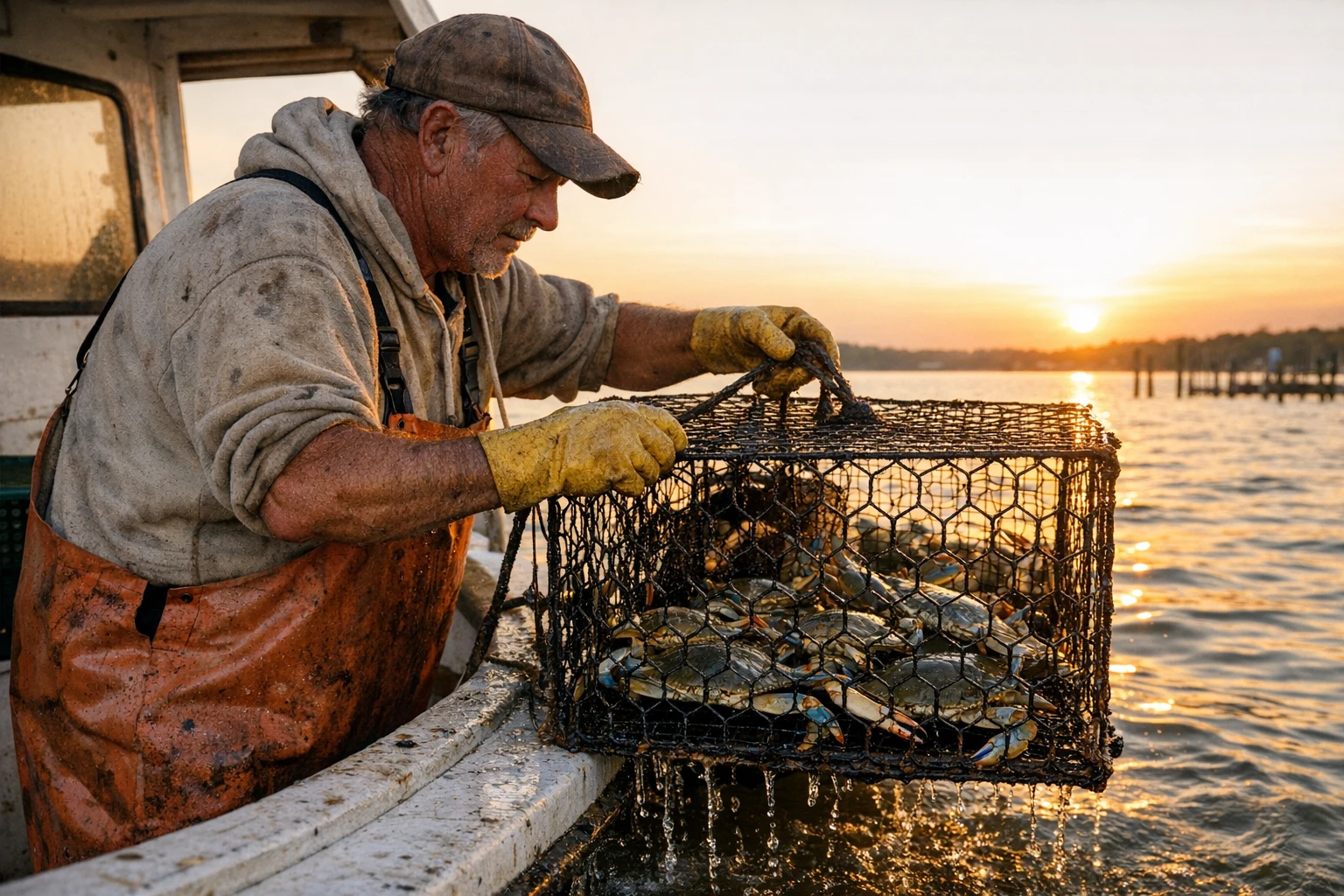 Rock Hall's Seafood Tradition